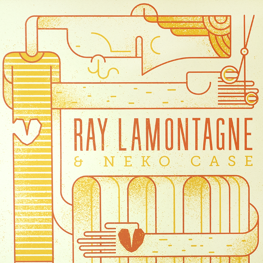 Ray LaMontagne Gig Poster 2018